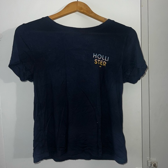 Hollister T-Shirt Navy Blue - Picture 1 of 2